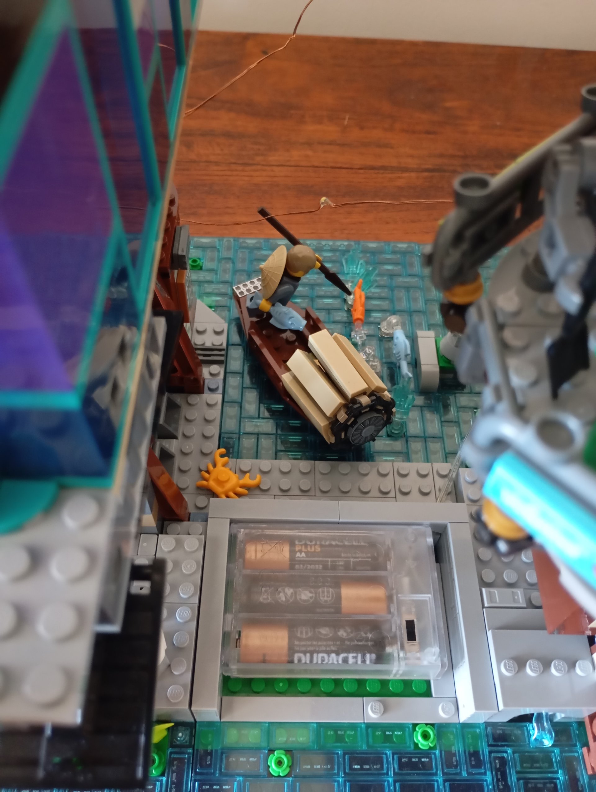 Fisherman Diorama for LEGO Ninjago City