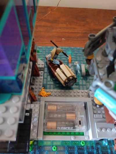 Fisherman Diorama for LEGO Ninjago City