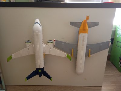 Passenger Airplane Wall Hanger 2020